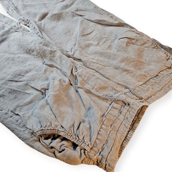 Artisan NY Lagenlook Grey Linen Pants - Picture 4 of 5